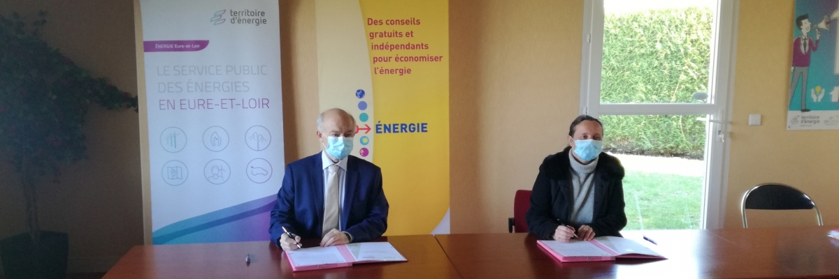 ENERGIE Eure-et-Loir renforce son partenariat avec l'Espace Conseil Faire